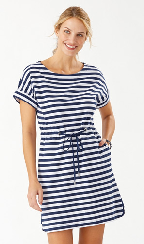 Veranda Amira Stripe Island Navy