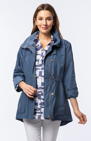Newport Rain Slicker Cadet Blue