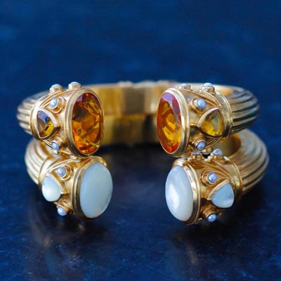 Julie Vos Pattern Bangle Slim