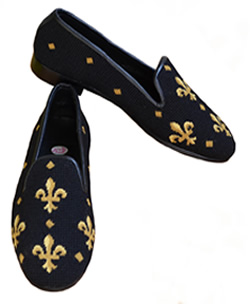 Fleur by paige needlepoint shoe