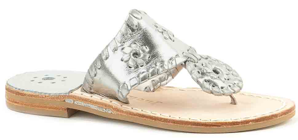 Jack Rogers Hamptons Miss Sandal Silver